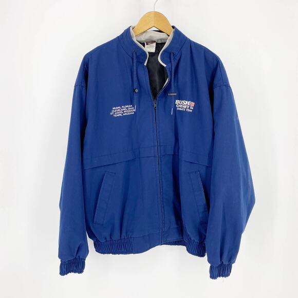 Vintage 2004 Presidential Debate Team Jacket Political Memorabilia Size Large